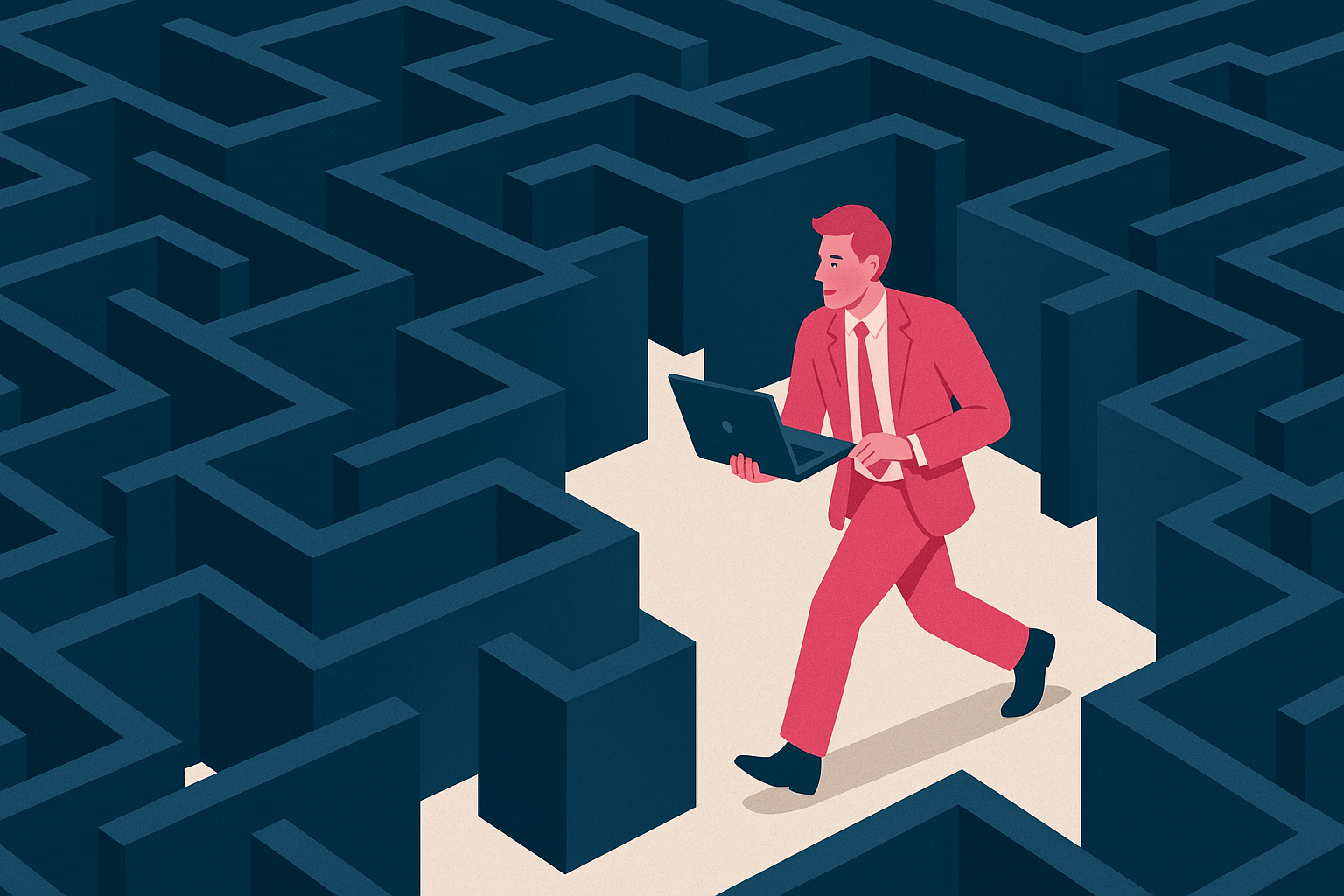 Every company is now packed with 'AI experts.' 
Yet the workflows still resemble a pre-digital age maze.