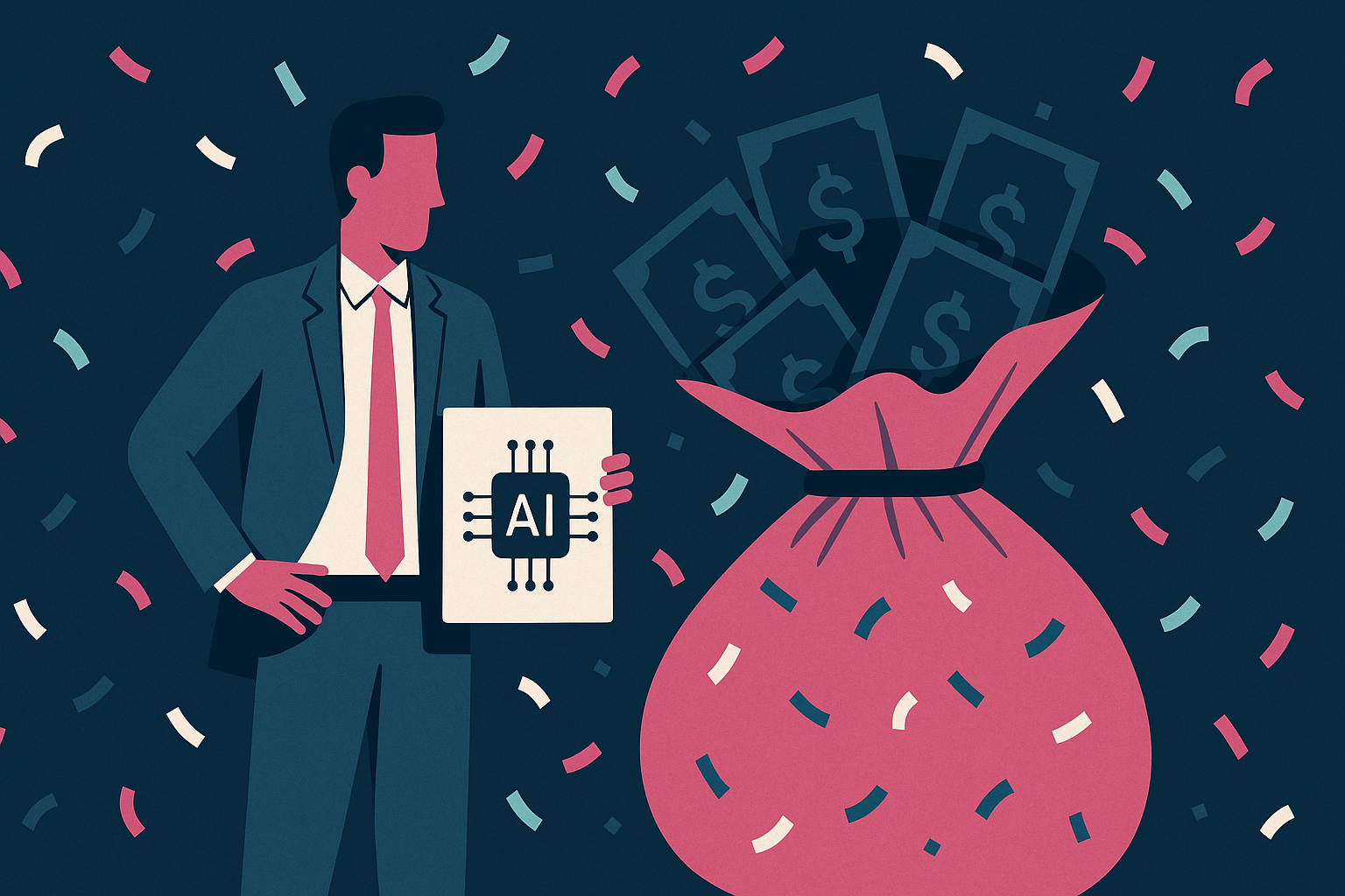 Approved AI budgets are like confetti at your last company party: plenty of fanfare, but little to show for it.