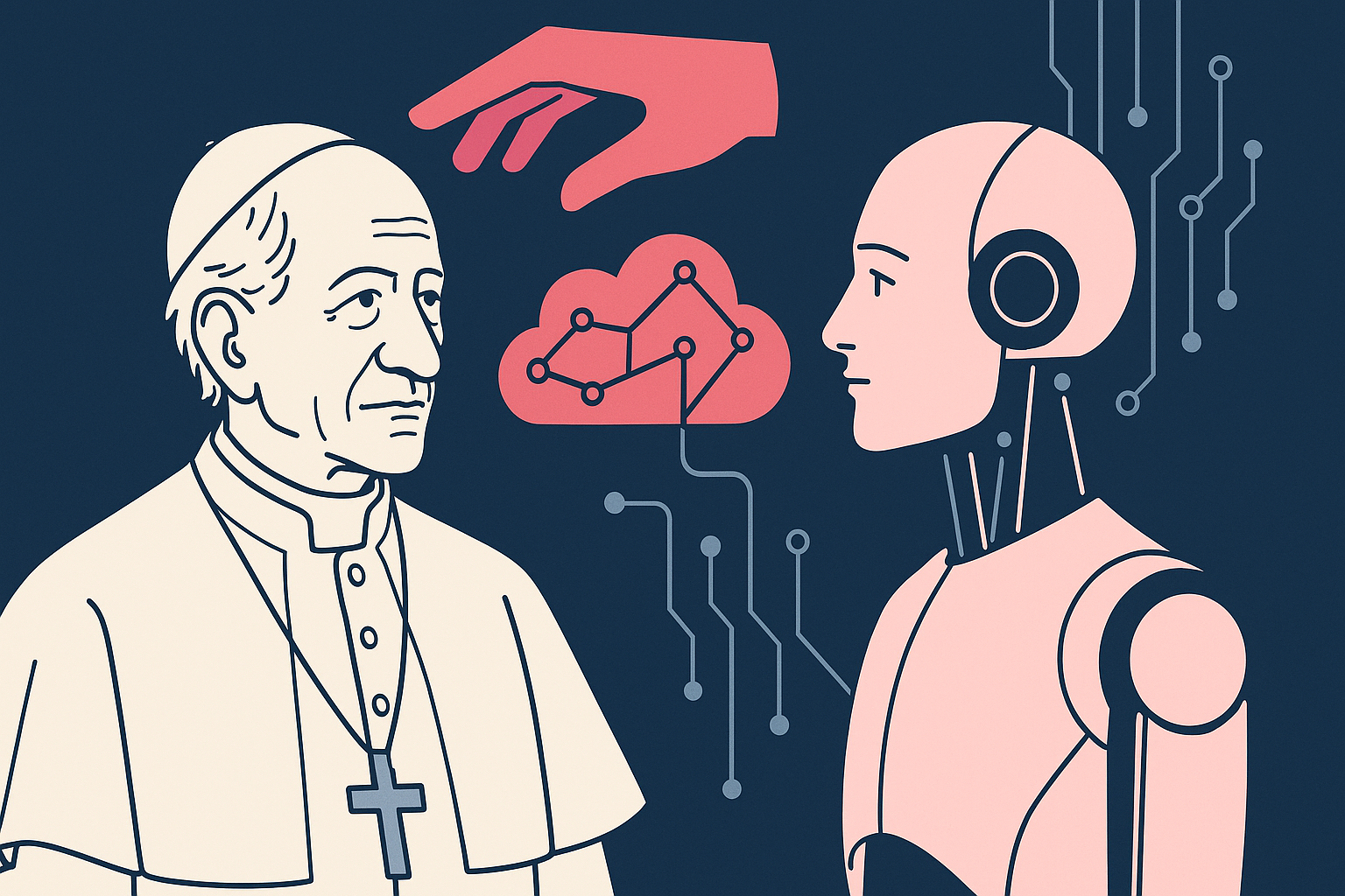 Pope Leo calls for being ‘profoundly human’ in the age of AI
