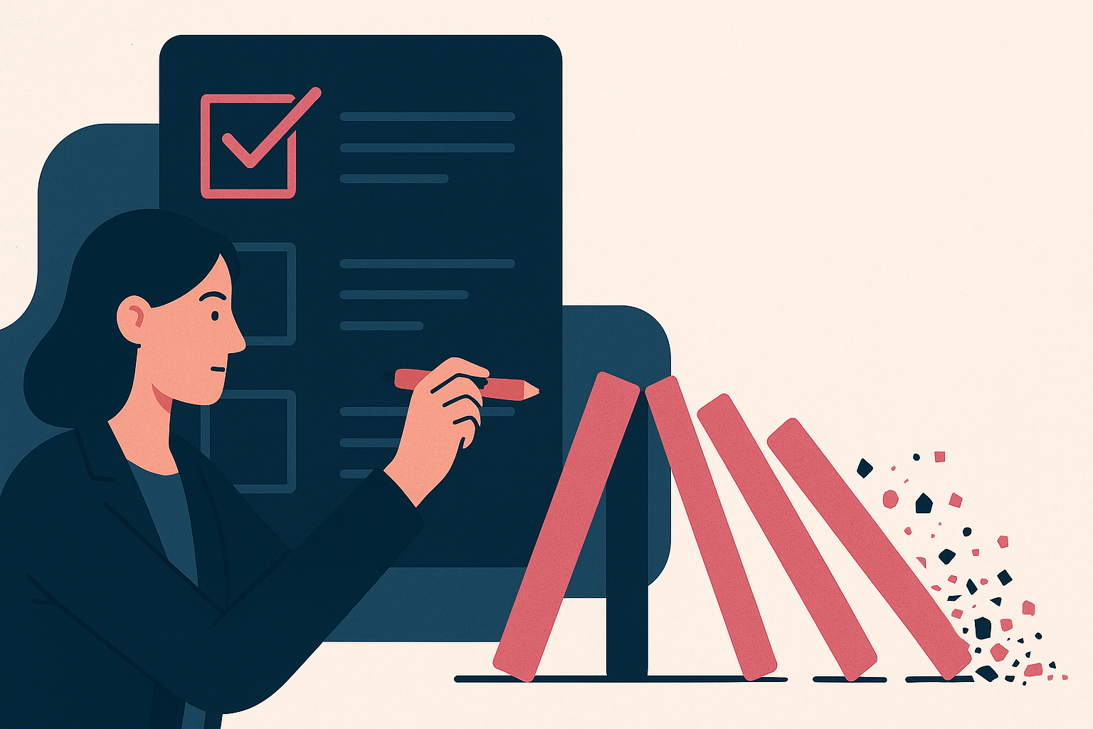 The compliance box is checked, but the consequences are unchecked.