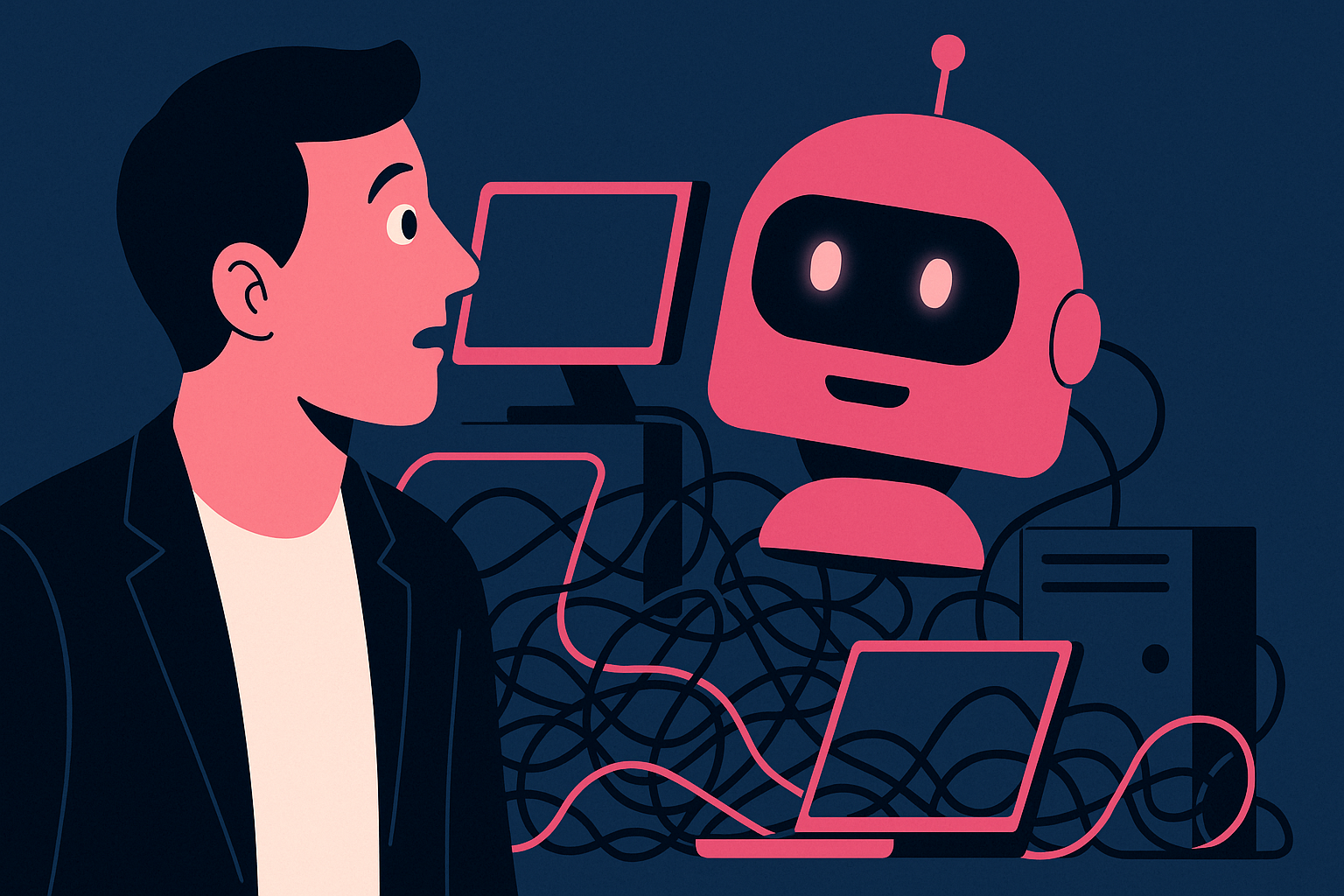 The latest AI demo left everyone dazzled. But the back-end chaos remains untouched.