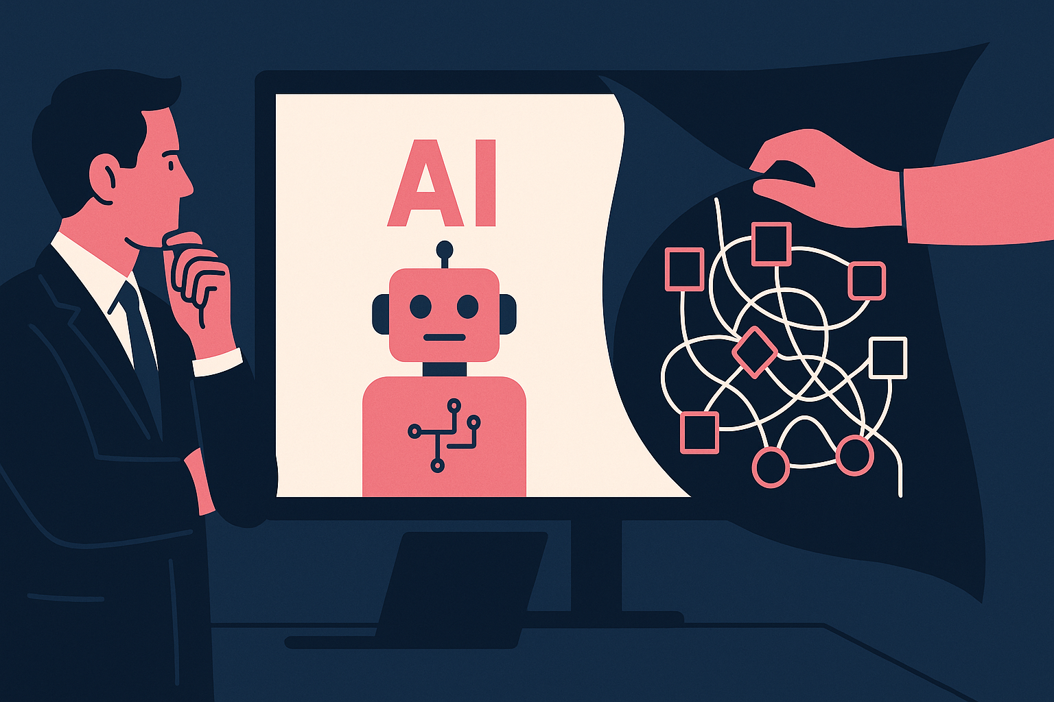 Those flashy AI demos are great, aren’t they? Too bad they often mask broken workflows that only exist on a PowerPoint slide.