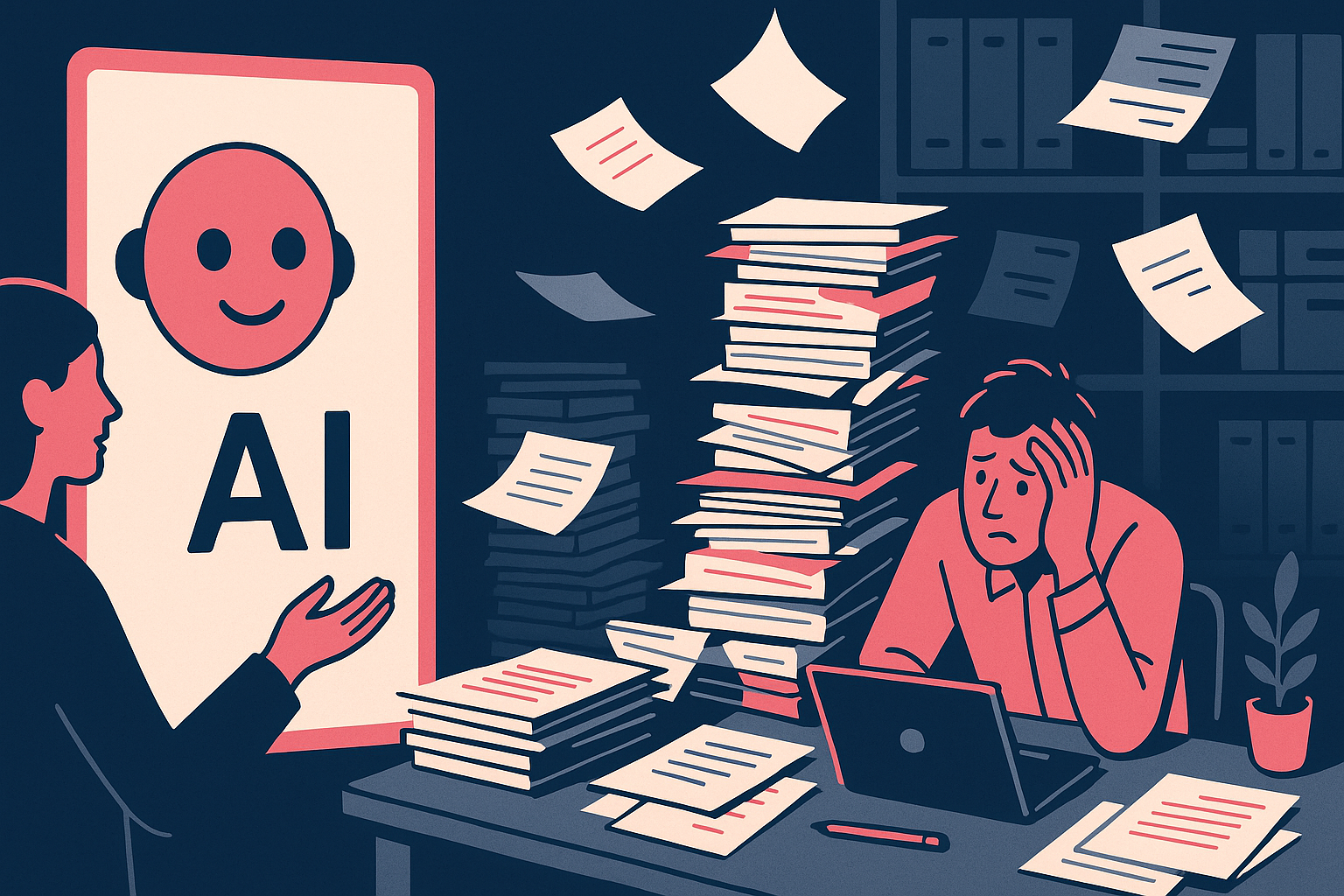 Another day, another shiny AI demo paraded as a solution. Yet, the real story unfolds in the back office chaos.