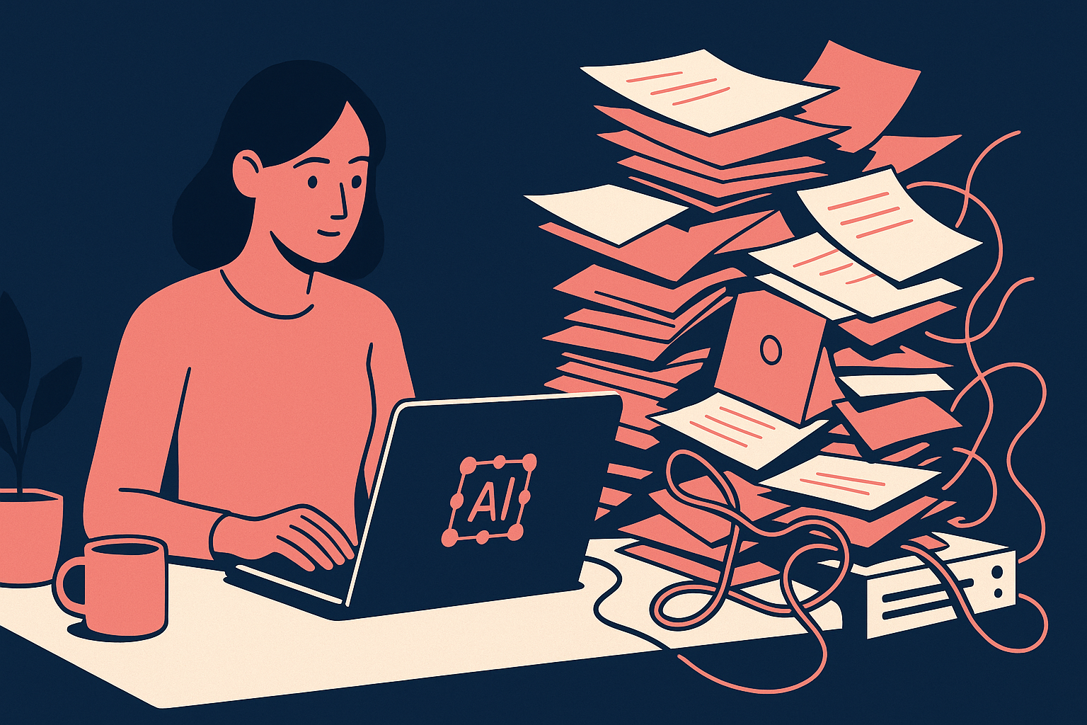Another day, another shiny AI demo.
Yet, most organizations are still drowning in manual backend chaos.