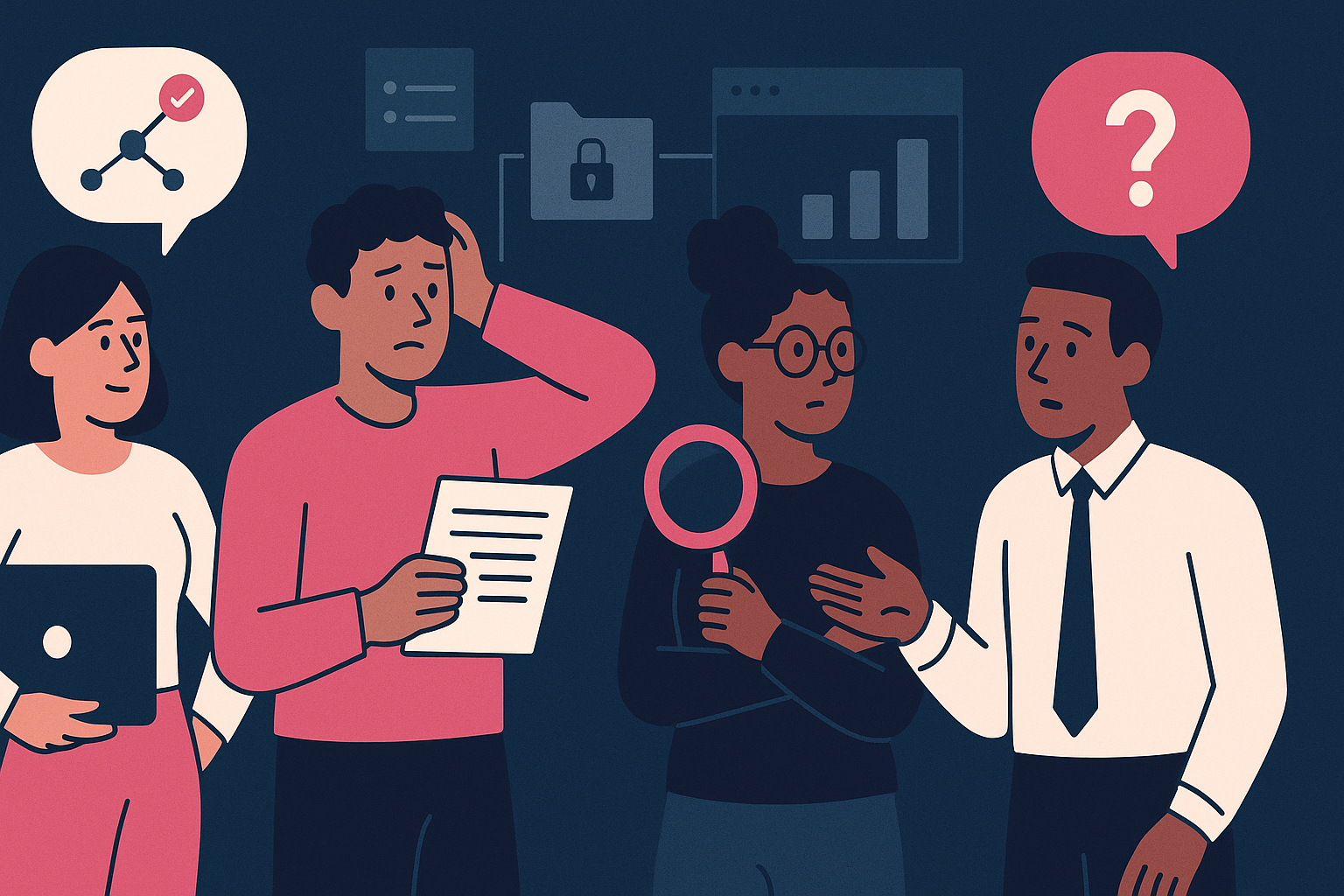 Everyone's suddenly a data steward.
Yet, nobody can locate a single compliance document.