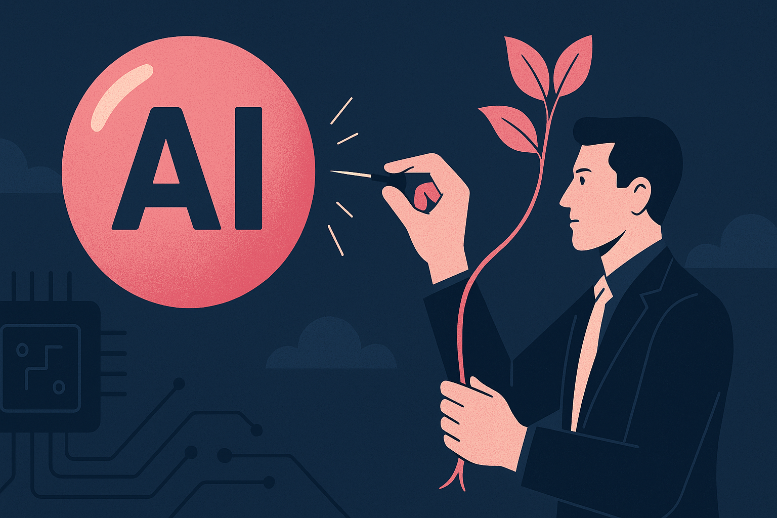 How to burst the AI bubble: Strike at its roots