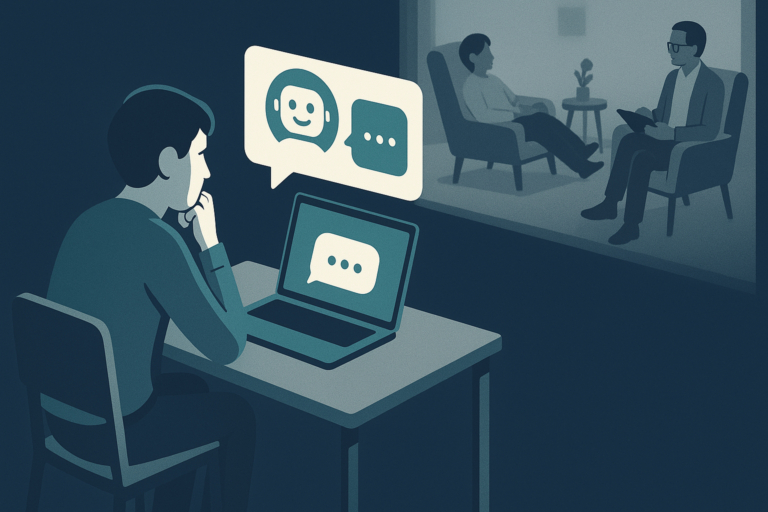 Trust and Mental Health in the Age of AI: A Fragile Balance