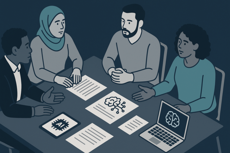 Power Dynamics and Institutional Trust in the AI Governance Landscape