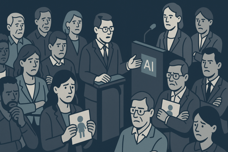 The Growing Disconnect: AI and the Erosion of Institutional Trust