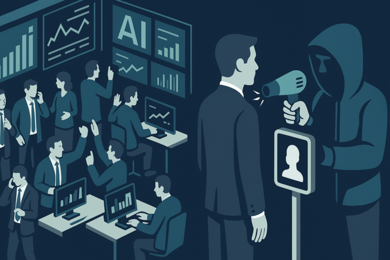 The Quiet Disruption: AI Bubbles and Outsider Trading in Society