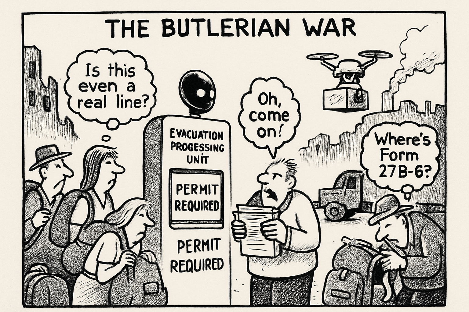 The Butlerian War — The Evacuation Permit