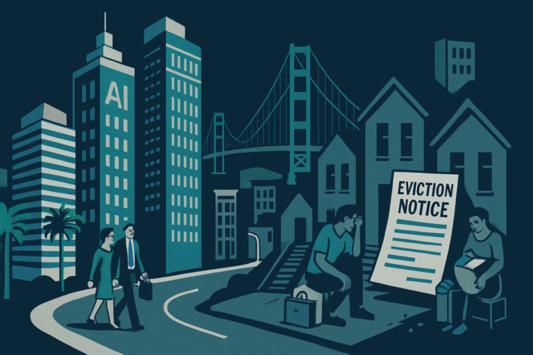 AI's Role in Intensifying Urban Inequality and Labor Displacement