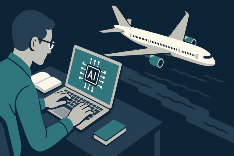 The Dual Frontiers: AI in Research and Aviation's Endless Horizons