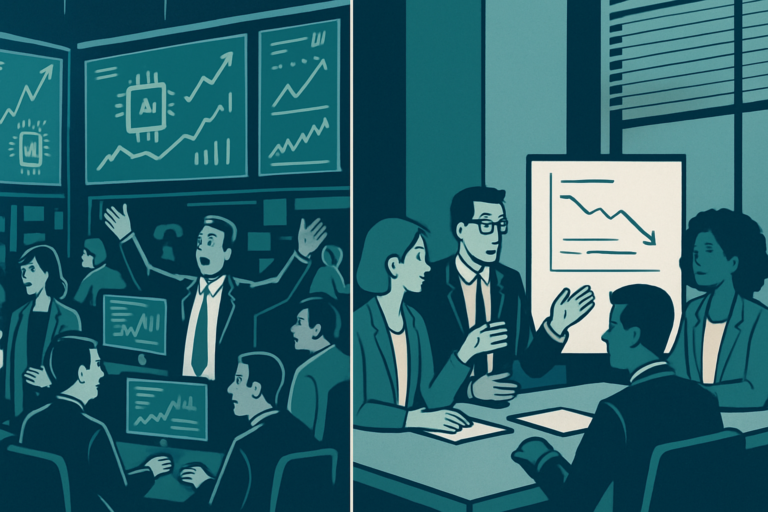 AI, Capital, and the Uneven Path of Innovation: A Structural View