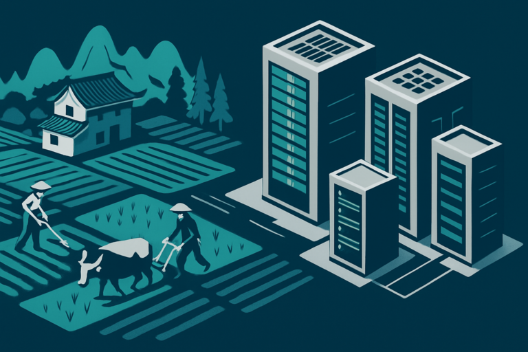 AI's Role in Rural Transformation: Economic Consequences of China's Data Center Expansion