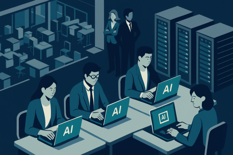 The Invisible Hand of AI: Workers, Institutions, and Accountability
