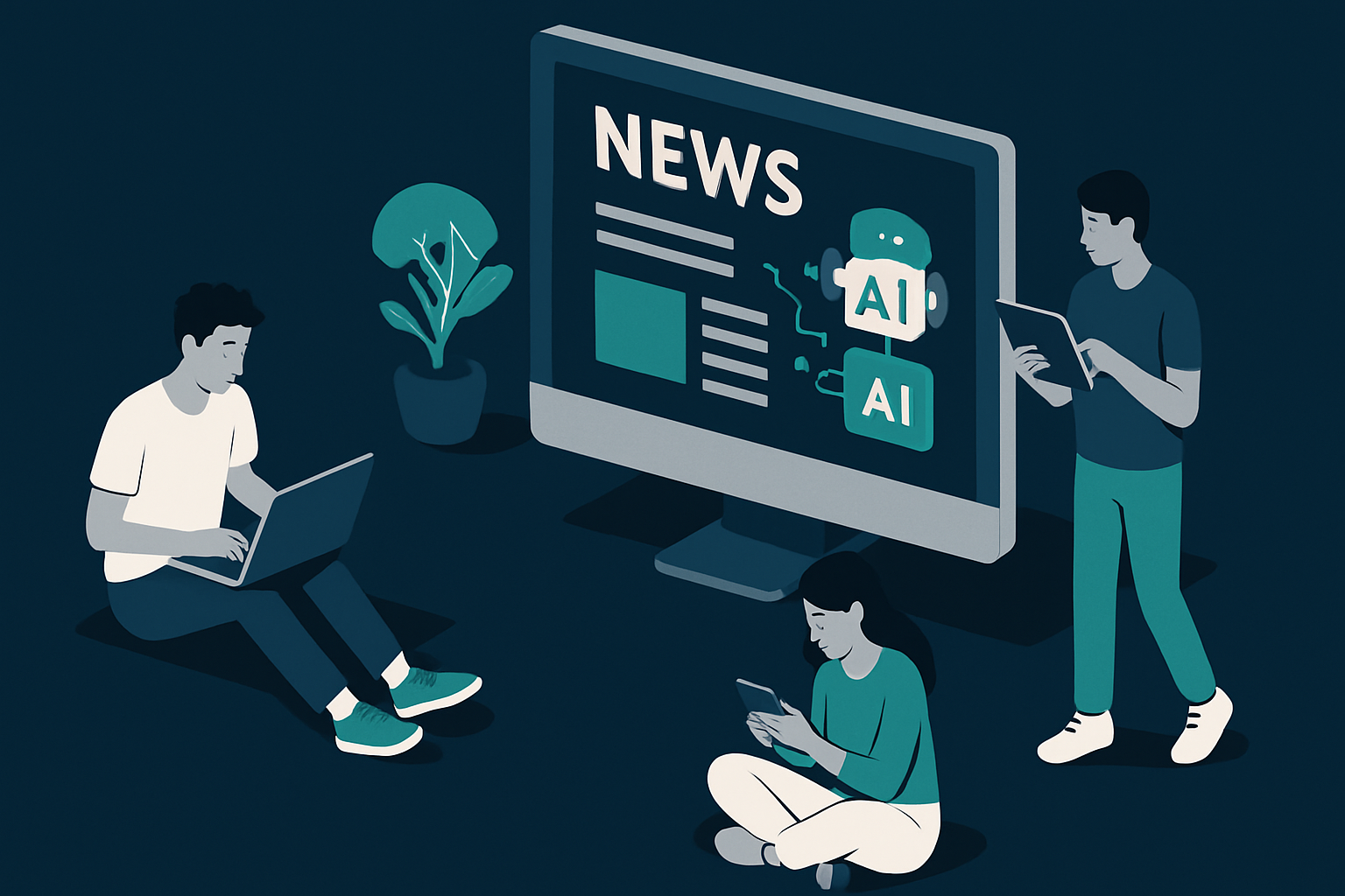 AI-Driven News: Reengineering Information Systems