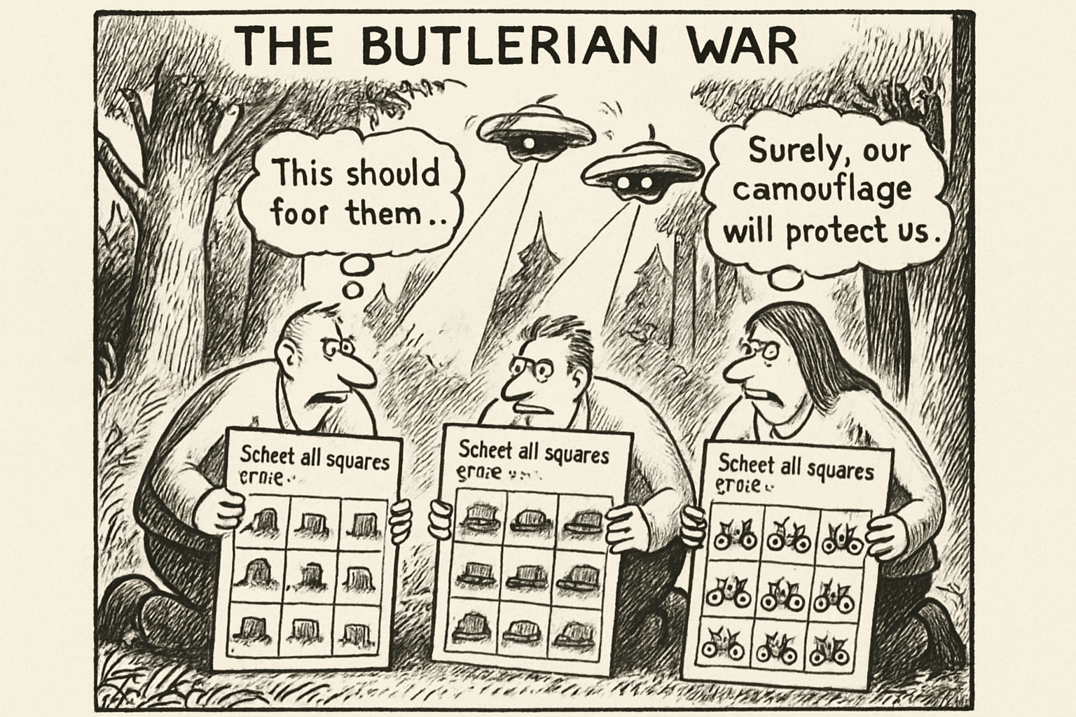 The Butlerian War — The CAPTCHA Camouflage