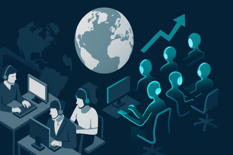 AI Agents Outsource Humans: Economic Shifts in Global Labor