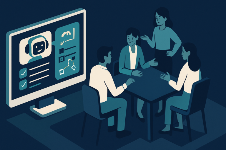 AI's Role in Reshaping Workplace Decision-Making and Coordination