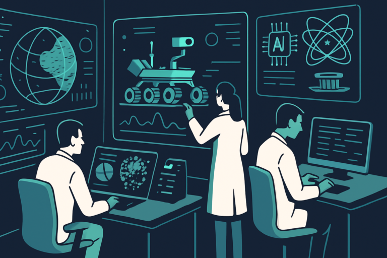AI and Quantum Computing Converge for Space Mission Data Analysis