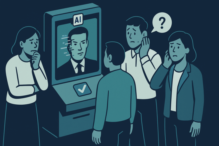 AI's Erosion of Institutional Trust and Democratic Integrity