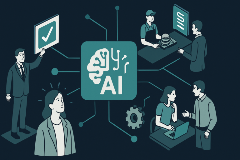 AI's Reconfiguration of Industry and the Human Cost