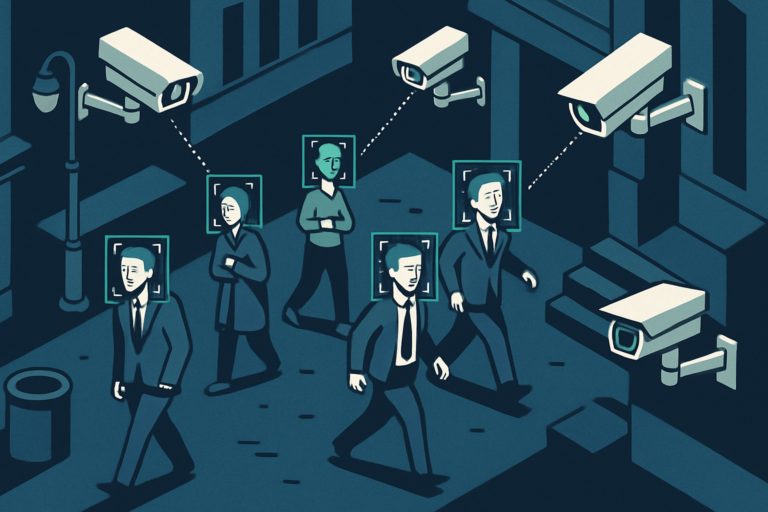 AI Surveillance and the Reconfiguration of Public Space